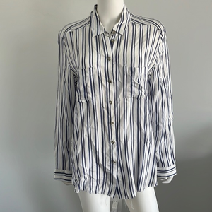 The Kooples‎ long sleeve striped button down shirt